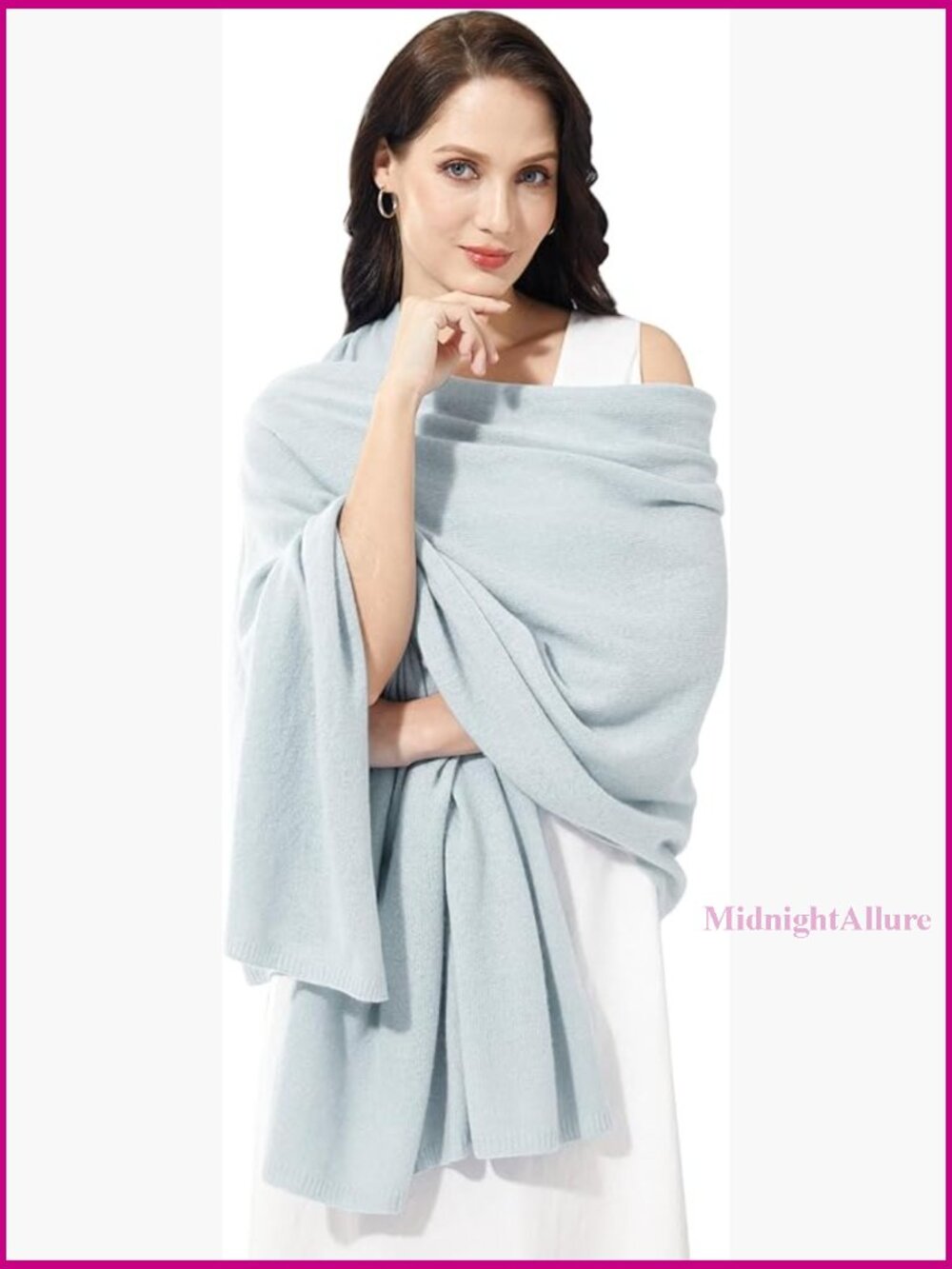 Extra Large Cashmere Blend Wrap Shawl Travel Scarf Pashmina 87x28